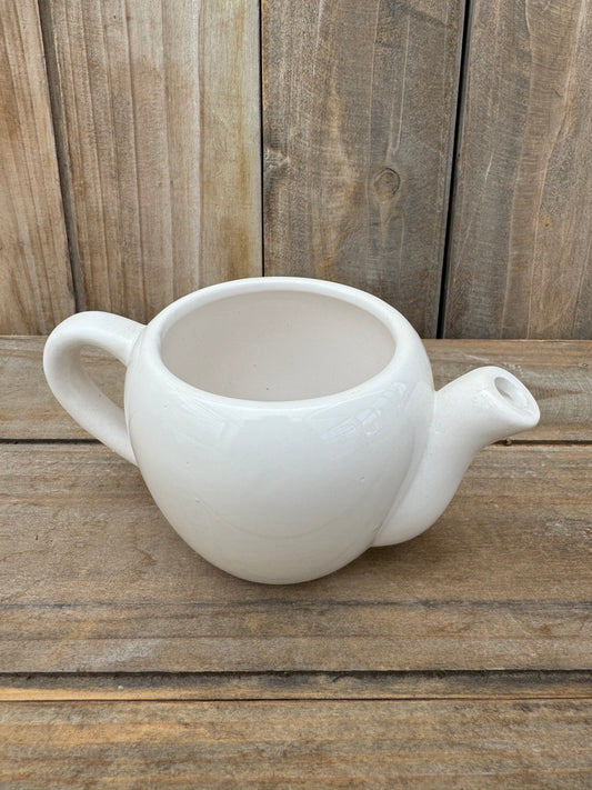 Mini Teapot Ceramic Cache Pot